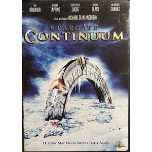 Stargate: Continuum (DVD, 2008) – Browder, Tapping, Black, Very Good